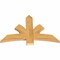 Ekena Millwork Davenport Rough Sawn Timber Gable Bracket, Western Red Cedar, 48"W x 32"H x 2"D x 6"F, 16/12 Pitch GBW048X32X0206DAV00RWR - alternate 4